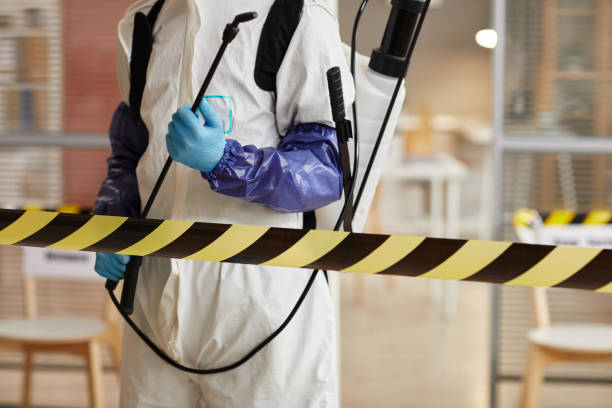 Professional Biohazard technician working in Green Valley, WI